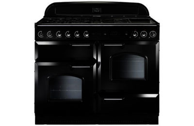 Rangemaster Classic 110 Gas Range Cooker - Black